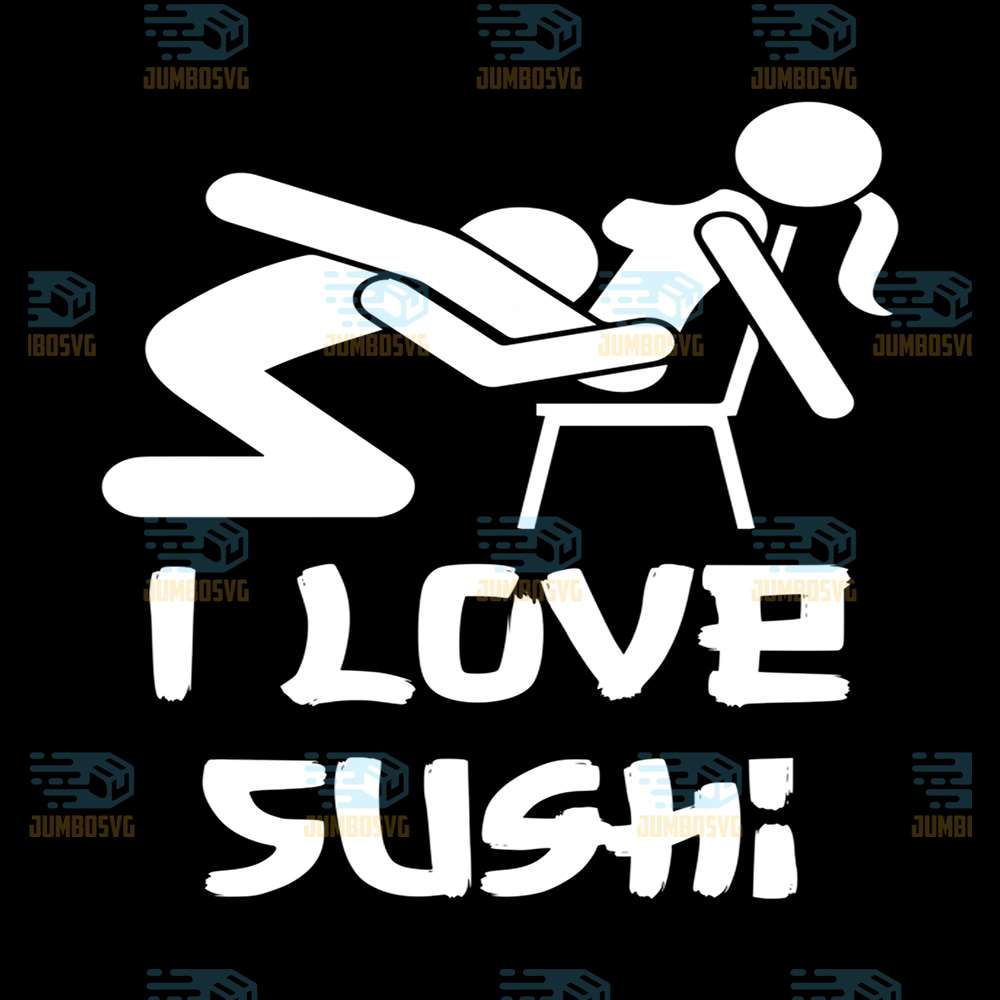 I-Love-Sushi-Png