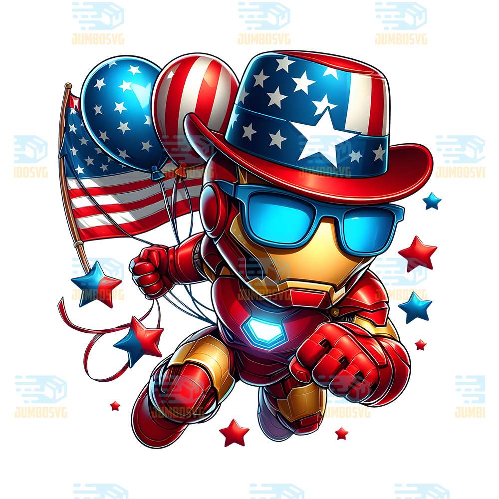 Iron-Man-America-4th-Of-July-Png