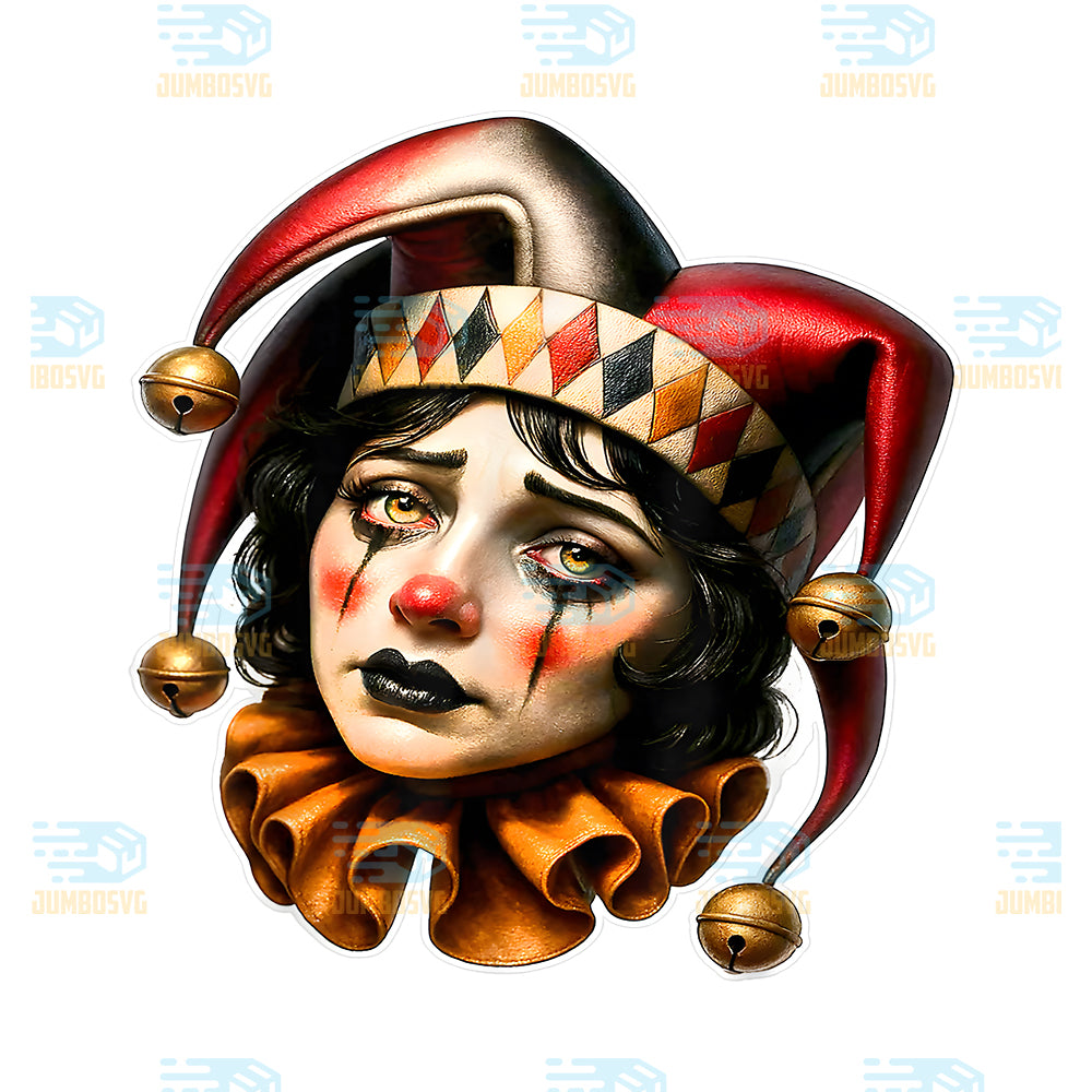 Jester-Clown-Sad-Png