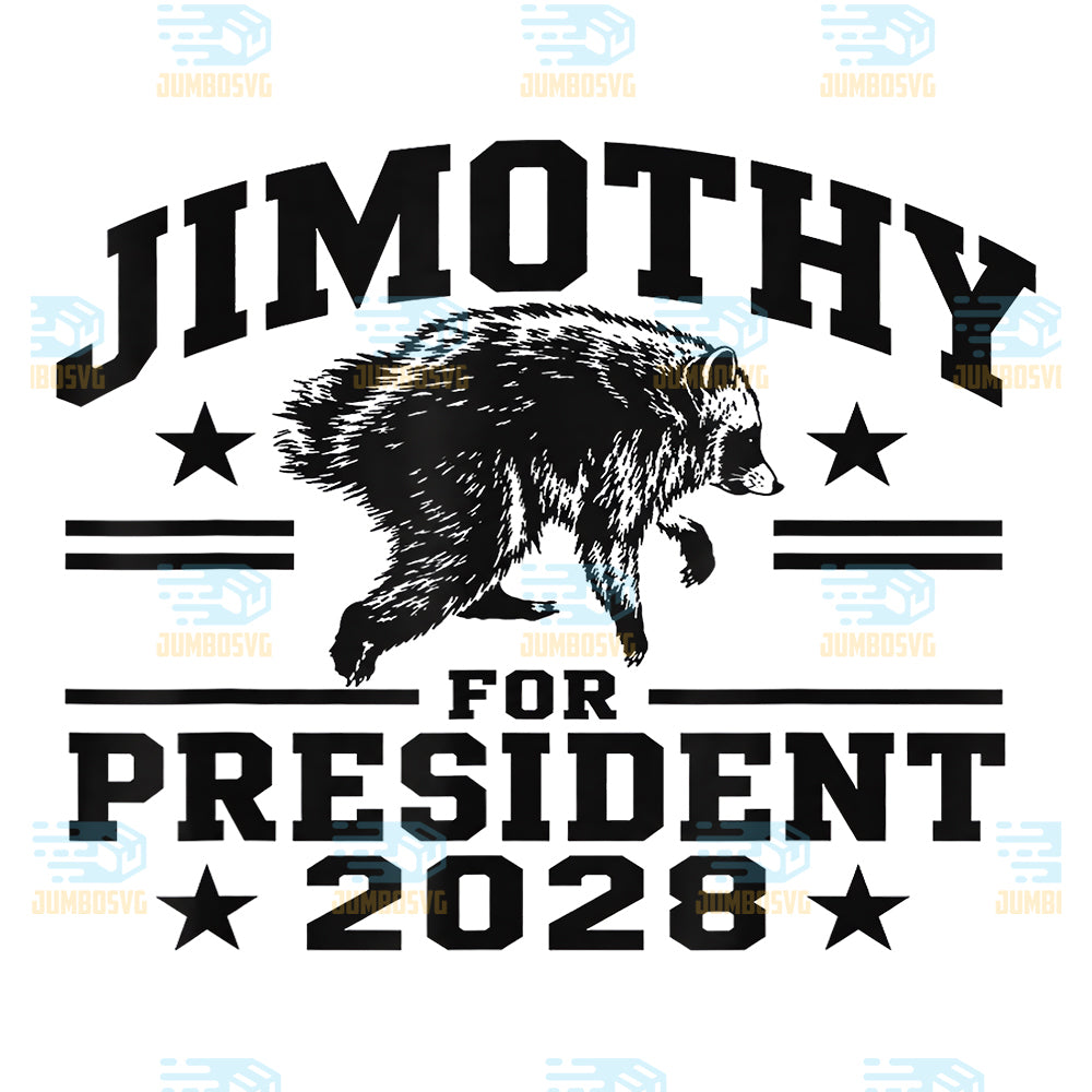 Jimothy-For-President-USA-2028-Viral-Raccoon-Meme-Svg