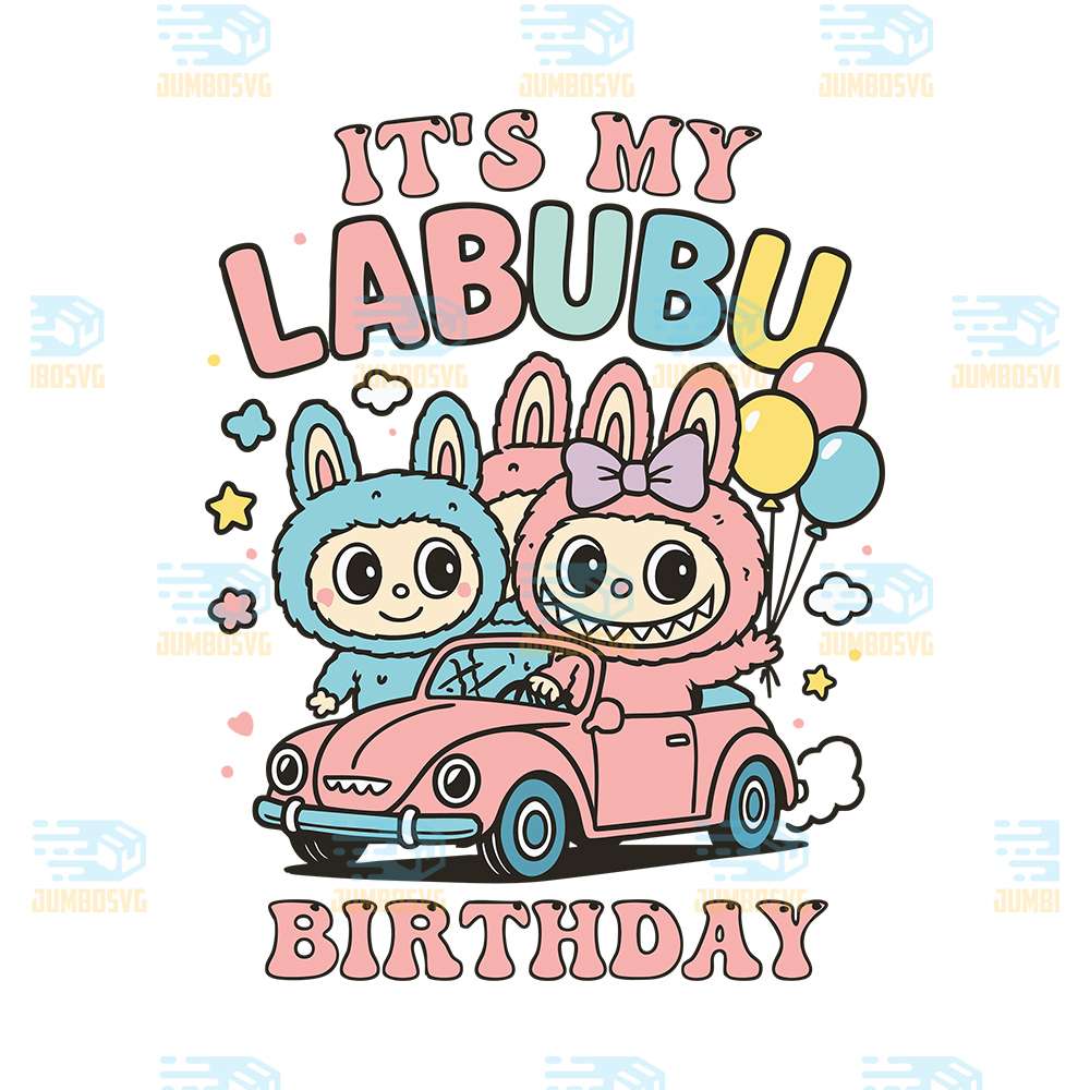 Labubu-Birthday-Svg