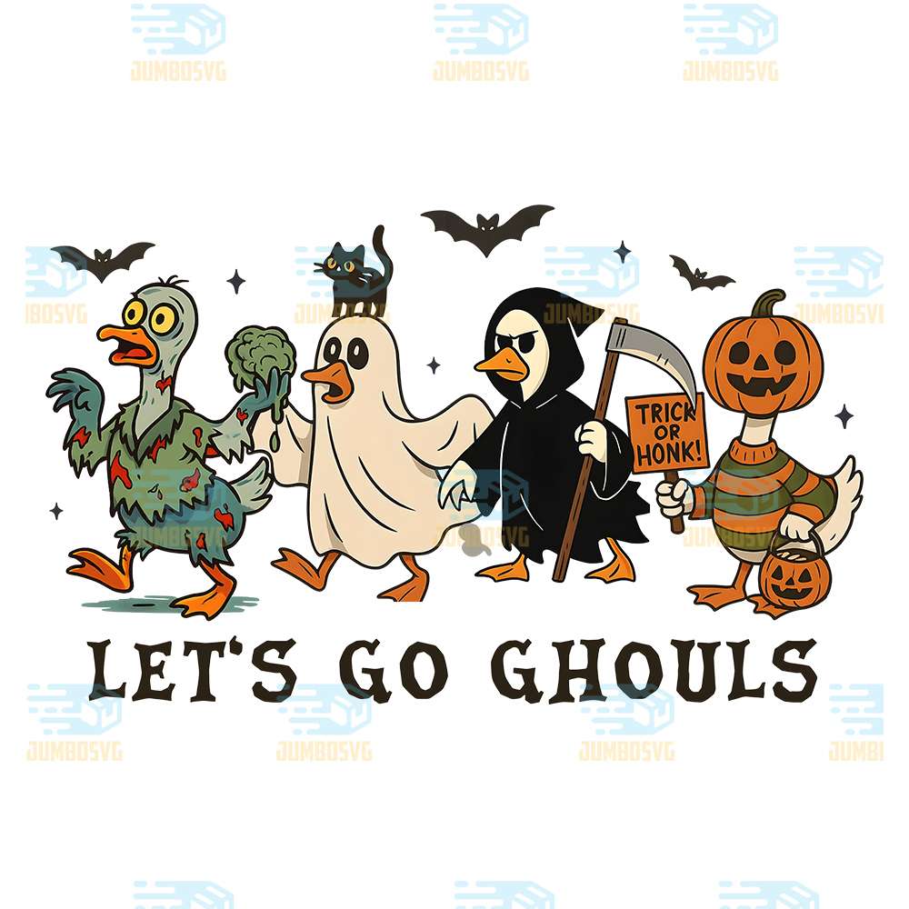 Let-s-Go-Ghouls-Ducks-Png