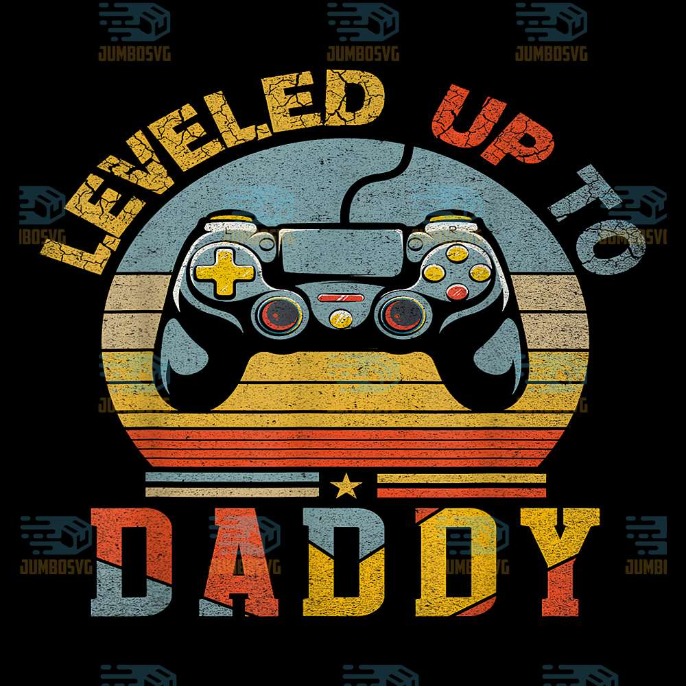 Leveled-Up-To-Dad-Game-Controller-Png