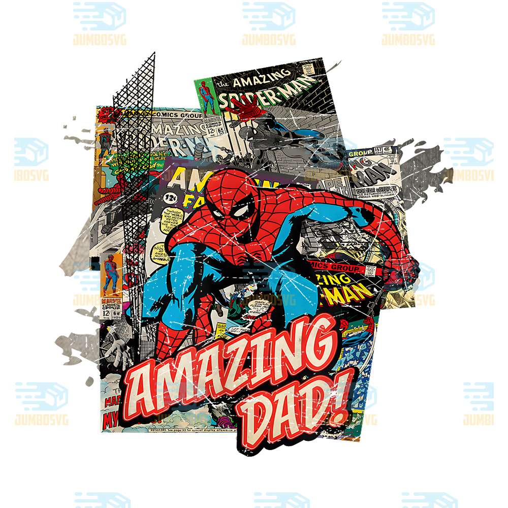 Marvel-Spider-Man-Amazing-Dad-Png