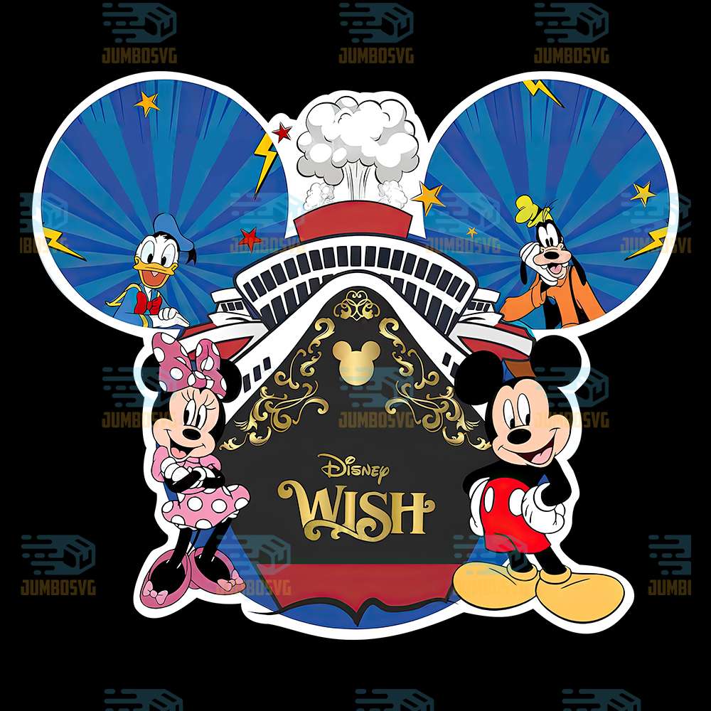 Mickey-And-Minnie-Disney-Wish-Cruise-Png
