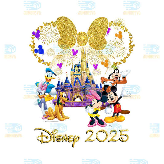 Minnie-And-Friends-Golden-Castle-Disney-2025-Png