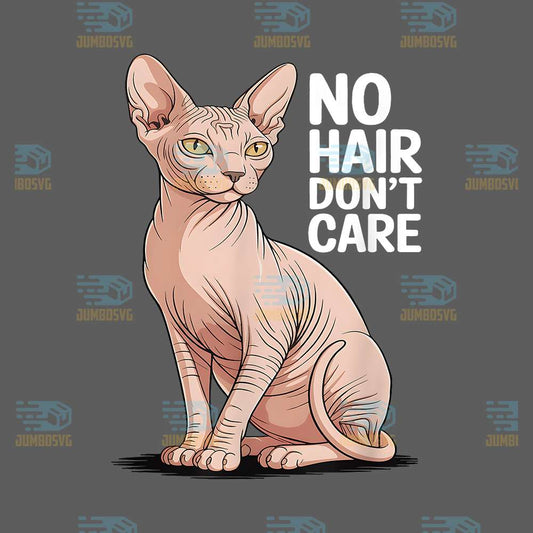 No-Hair-Don-t-Care-Sphynx-Cat-Png