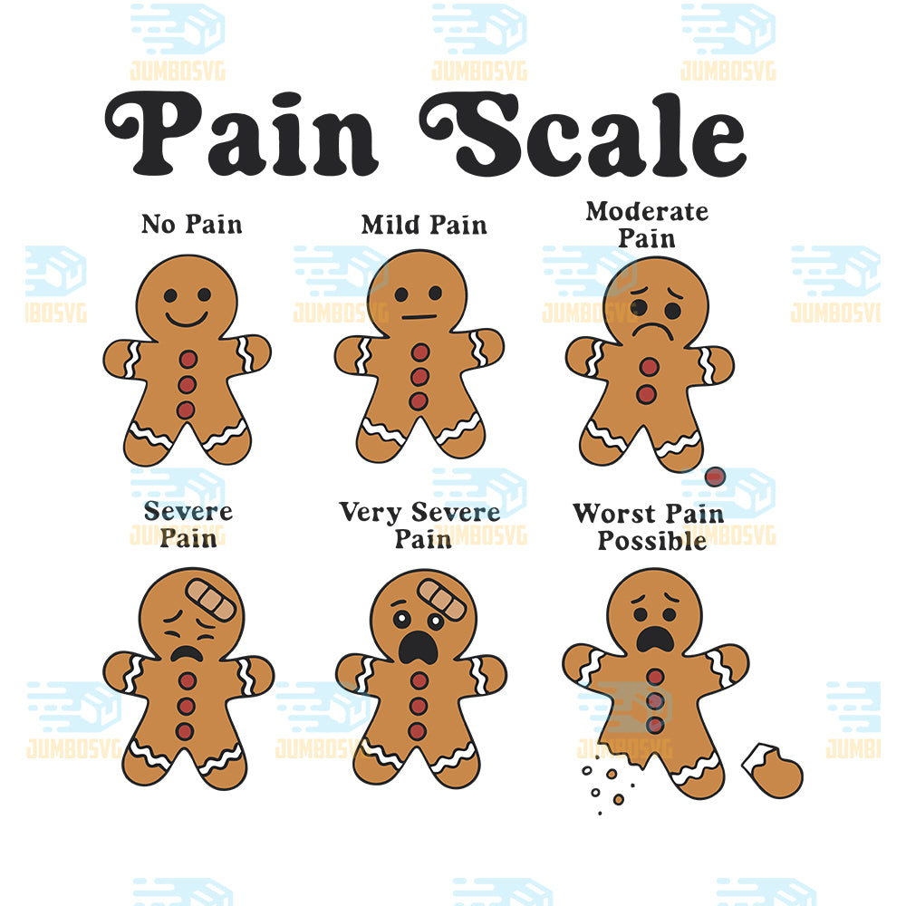 Pain-Scale-Gingerbread-Svg