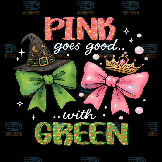 Pink-Goes-Good-With-Green-Halloween-Witch-Pink-Green-Wizard-Png