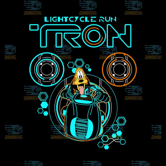 Pluto Tron Lightcycle Run Ride Png