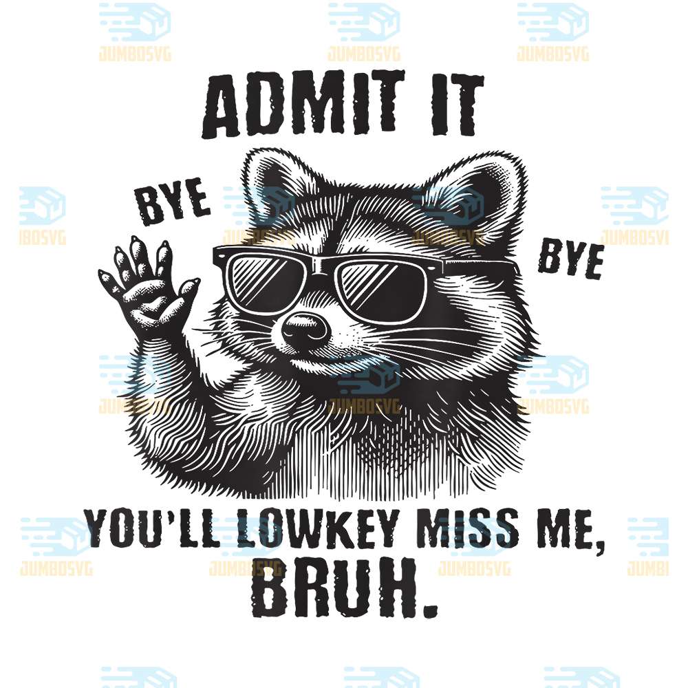 Raccoon-Admit-It-You-ll-Lowkey-Miss-Me-Bruh-Png