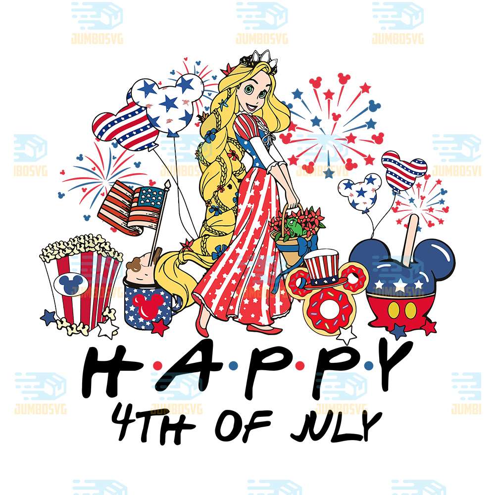 Rapunzel-America-Happy-4th-Of-July-Png-1