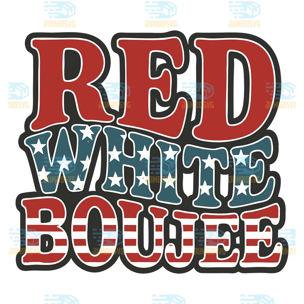 Red-White-Boujee-Svg