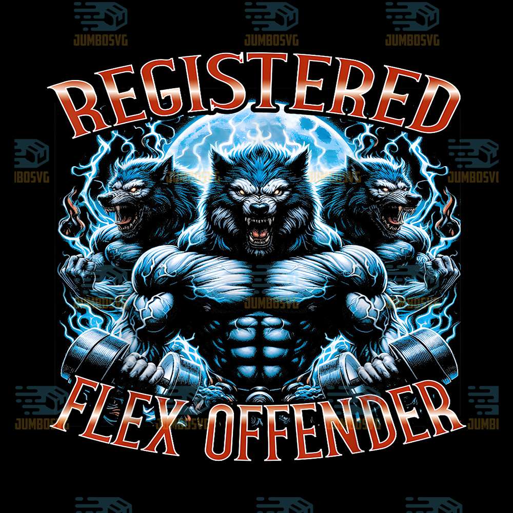 Registered-Flex-Offender-Wolf-Meme-Png