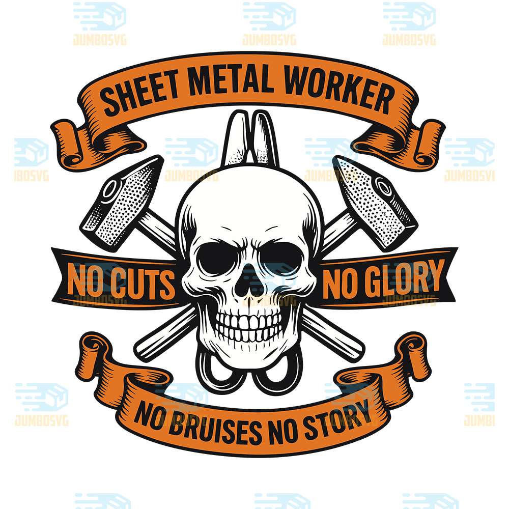 Sheet-Metal-Worker-No-Ruises-No-Story-Svg