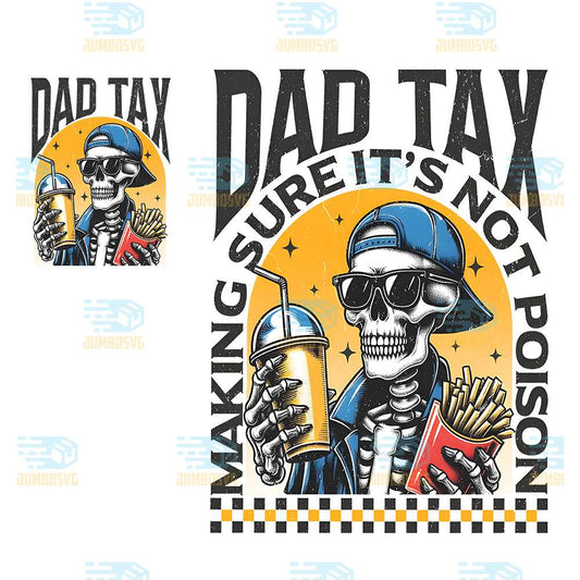 Skeleton-Dad-Tax-Making-Sure-It-s-Not-Poison-Png