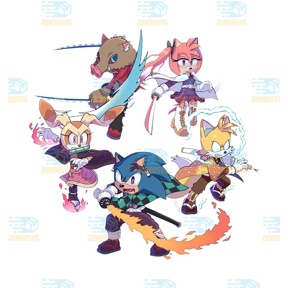 Sonic-Demon-Slayer-Png