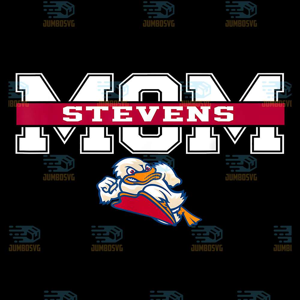 Stevens-Institute-Of-Technology-Mom-College-Spirit-Duck-Mascot-Svg