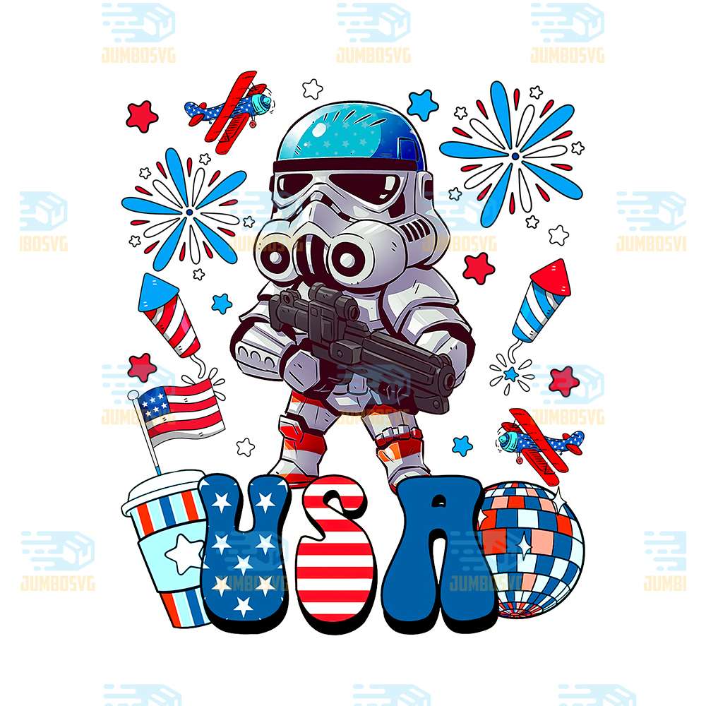 Storm-Trooper-Usa-America-4th-Of-July-Png