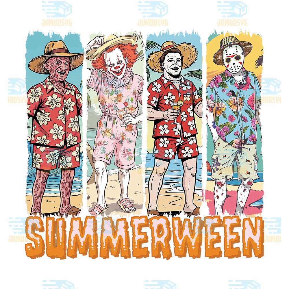 Summerween-Horror-Character-Png