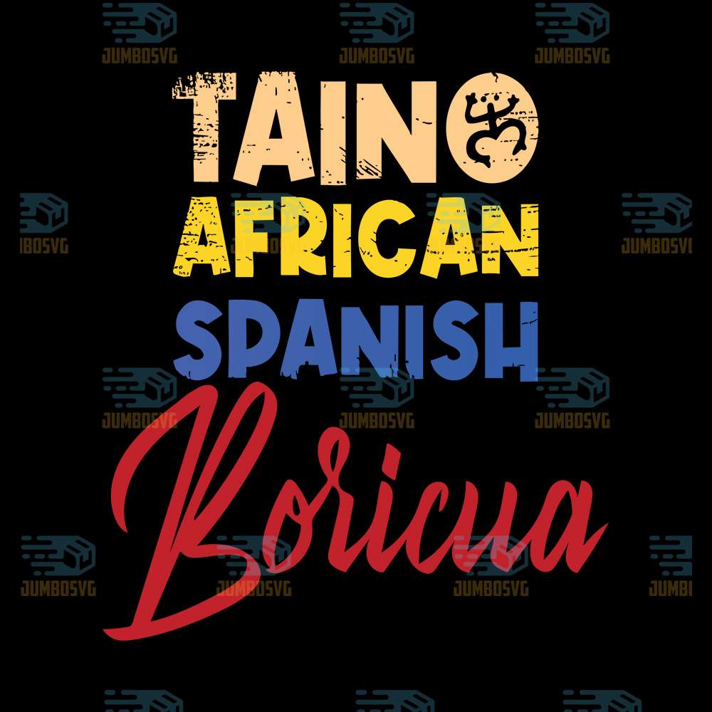 Tain-African-Spanish-Boricua-Svg