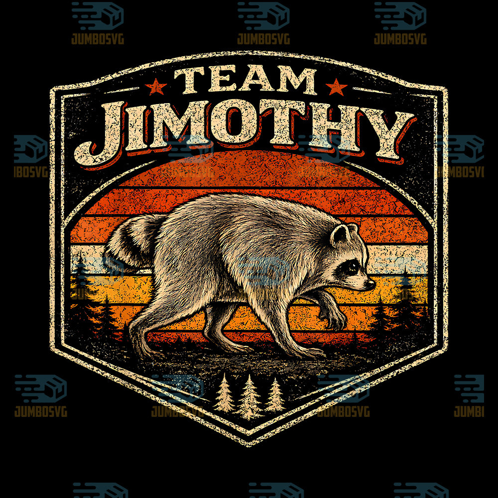 Team-Jimothy-Viral-Raccoon-Meme-Seattle-Funny-Jimothy-Meme-Svg