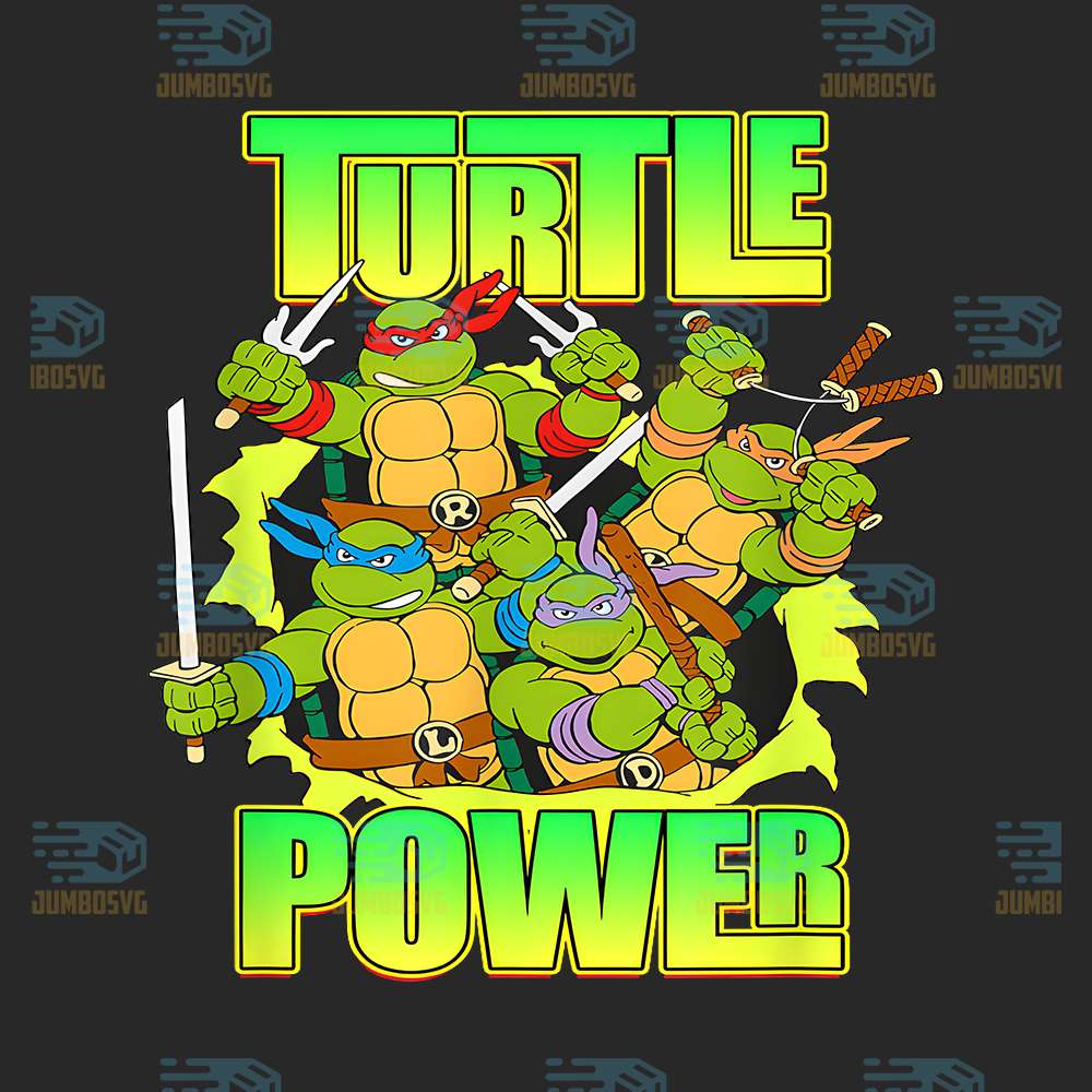 Teenage-Mutant-Ninja-Turtles-Turtle-Power-Png