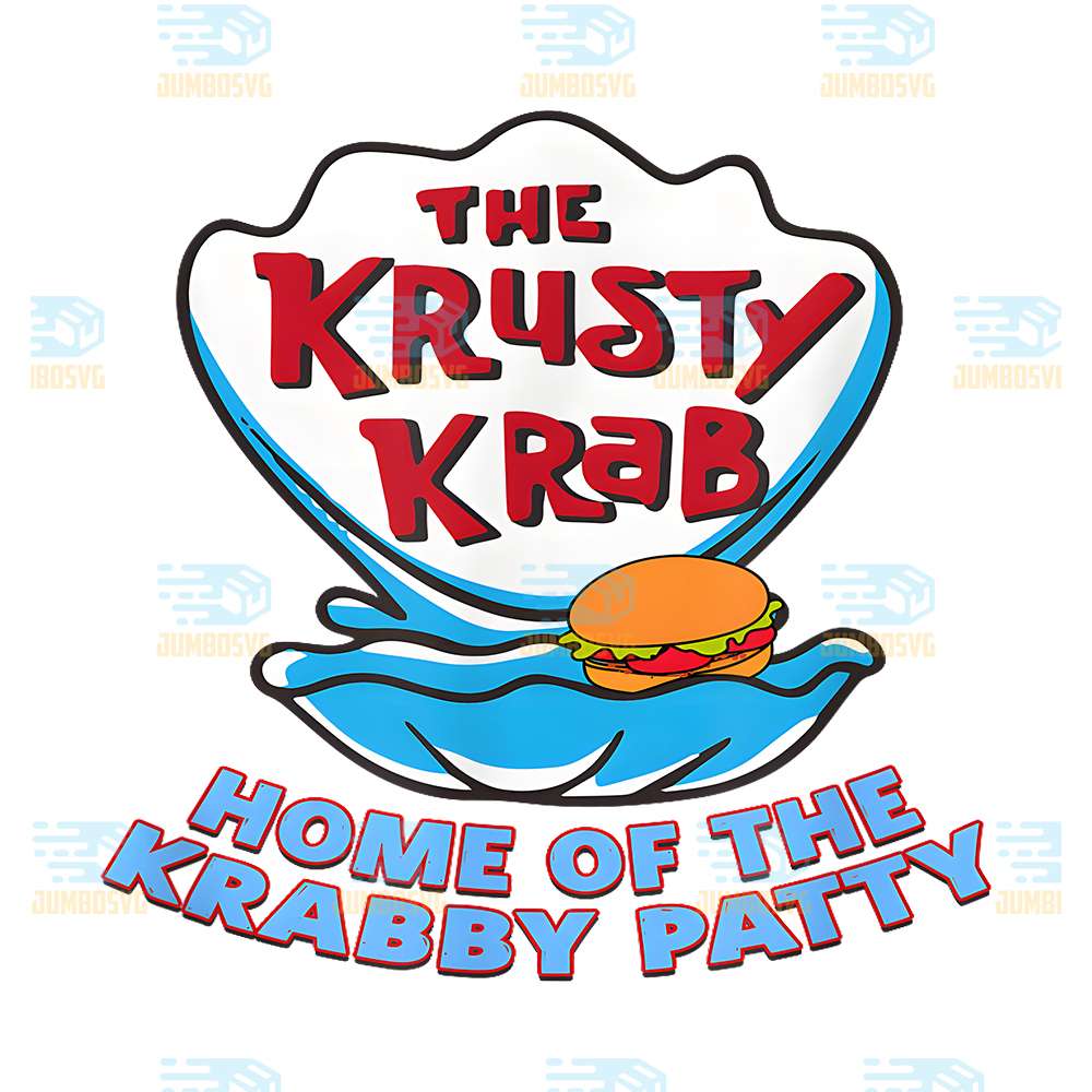 The-Krusty-Krab-Home-Of-The-Krabby-Patty-Png