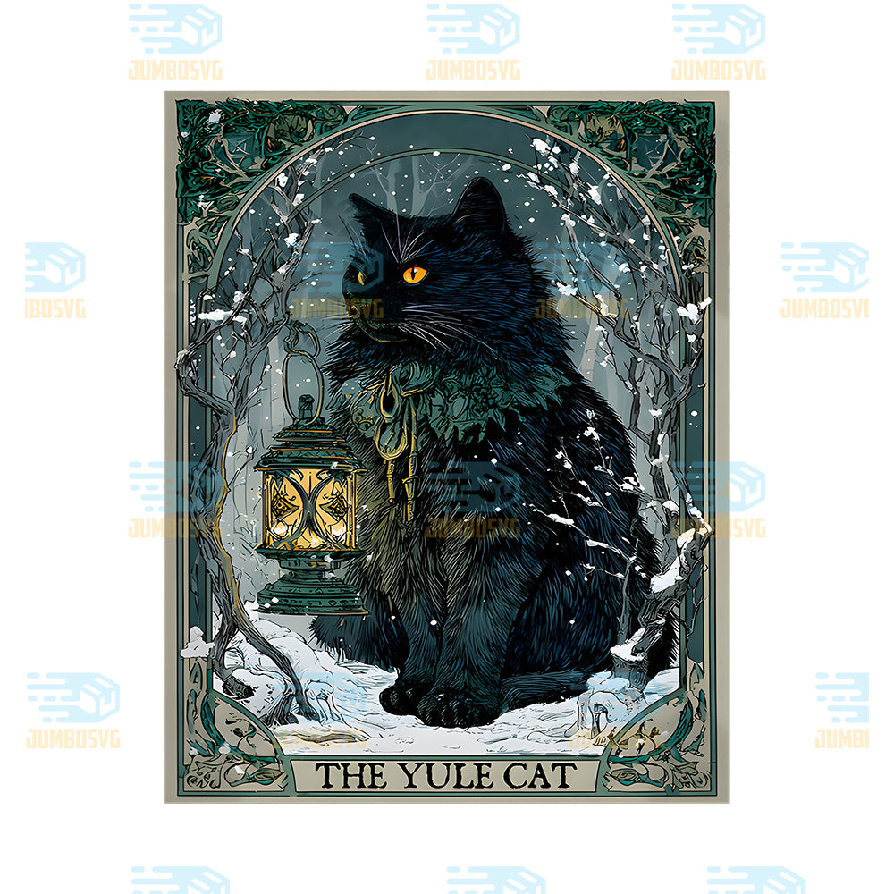 The-Yule-Cat-Tarot-Card-Christmas-Png