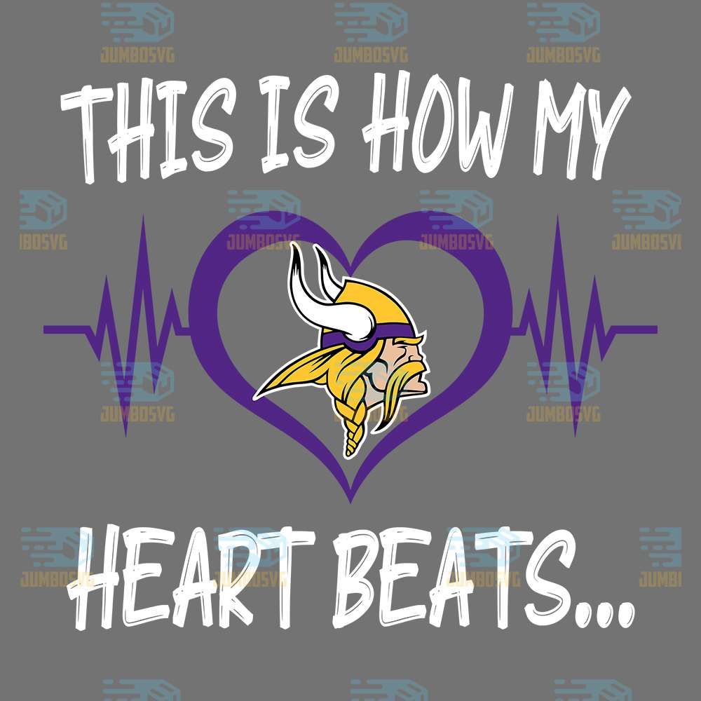 This-Is-How-My-Heart-Beats-Minnesota-Vikings-Png