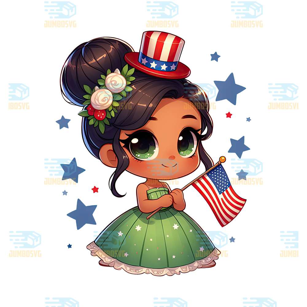 Tiana-America-4th-Of-July-Png