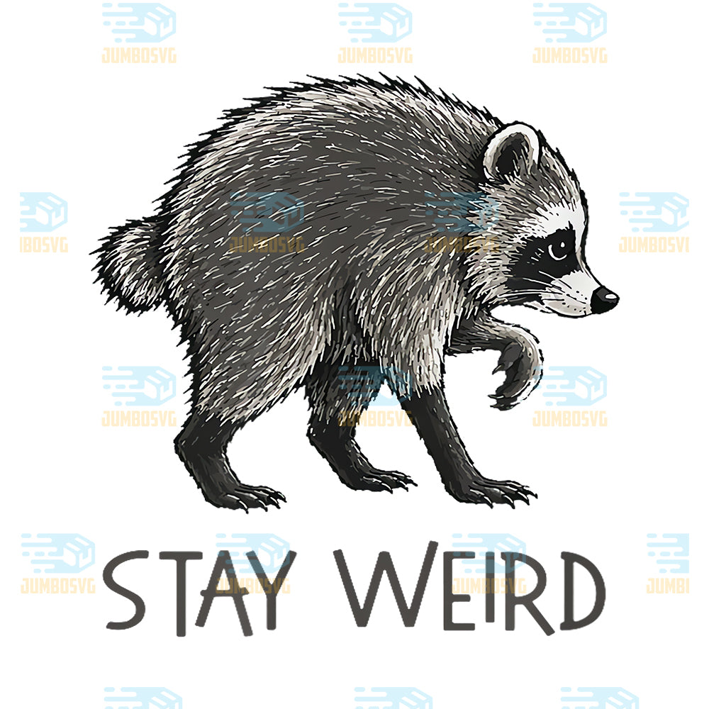 Trash-Panda-Stay-Weird-Cute-Jimothy-Raccoon-Viral-Meme-Svg