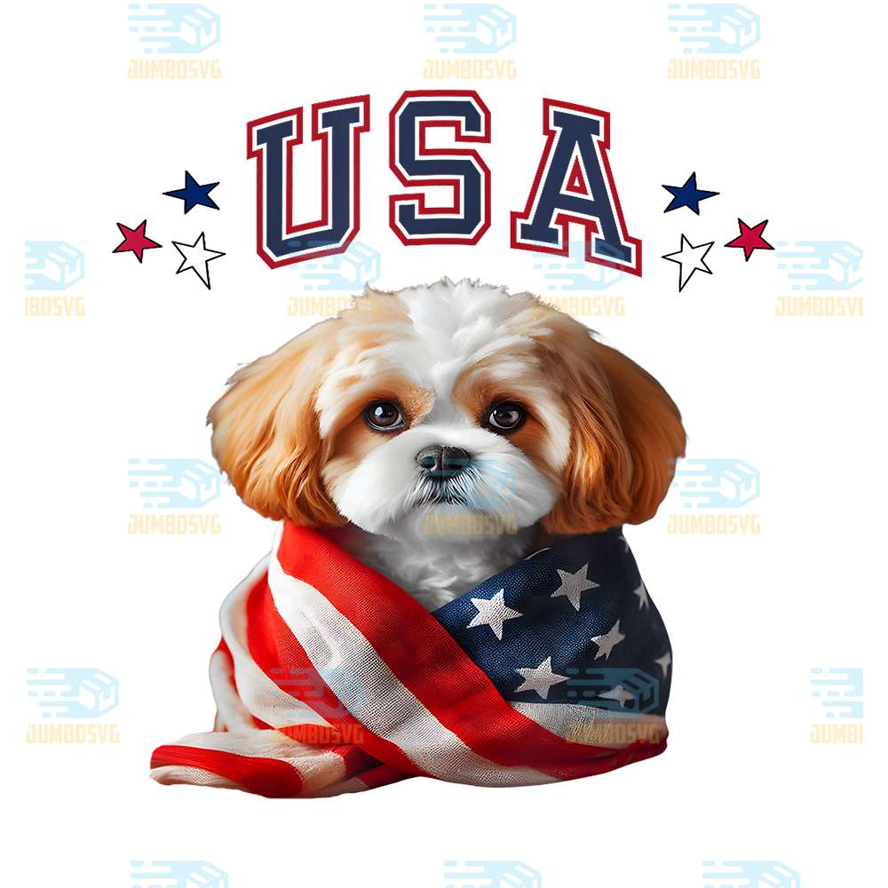 USA-America-Patriotic-Dog-4th-Of-July-Png