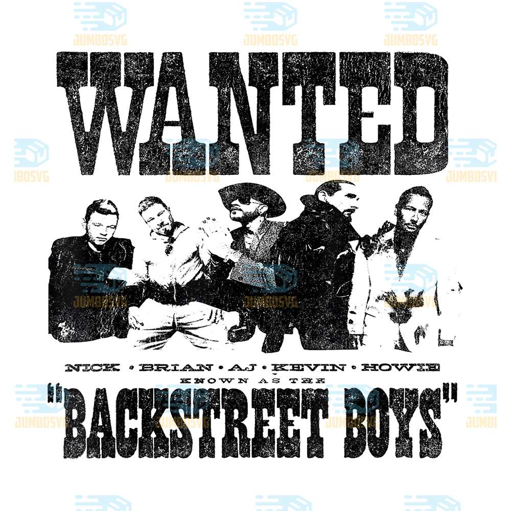 Wanted-Backstreet-Boys-Svg