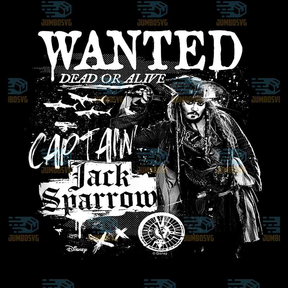 Wanted-Dead-Or-Alive-Captain-Jack-Sparrow-Png