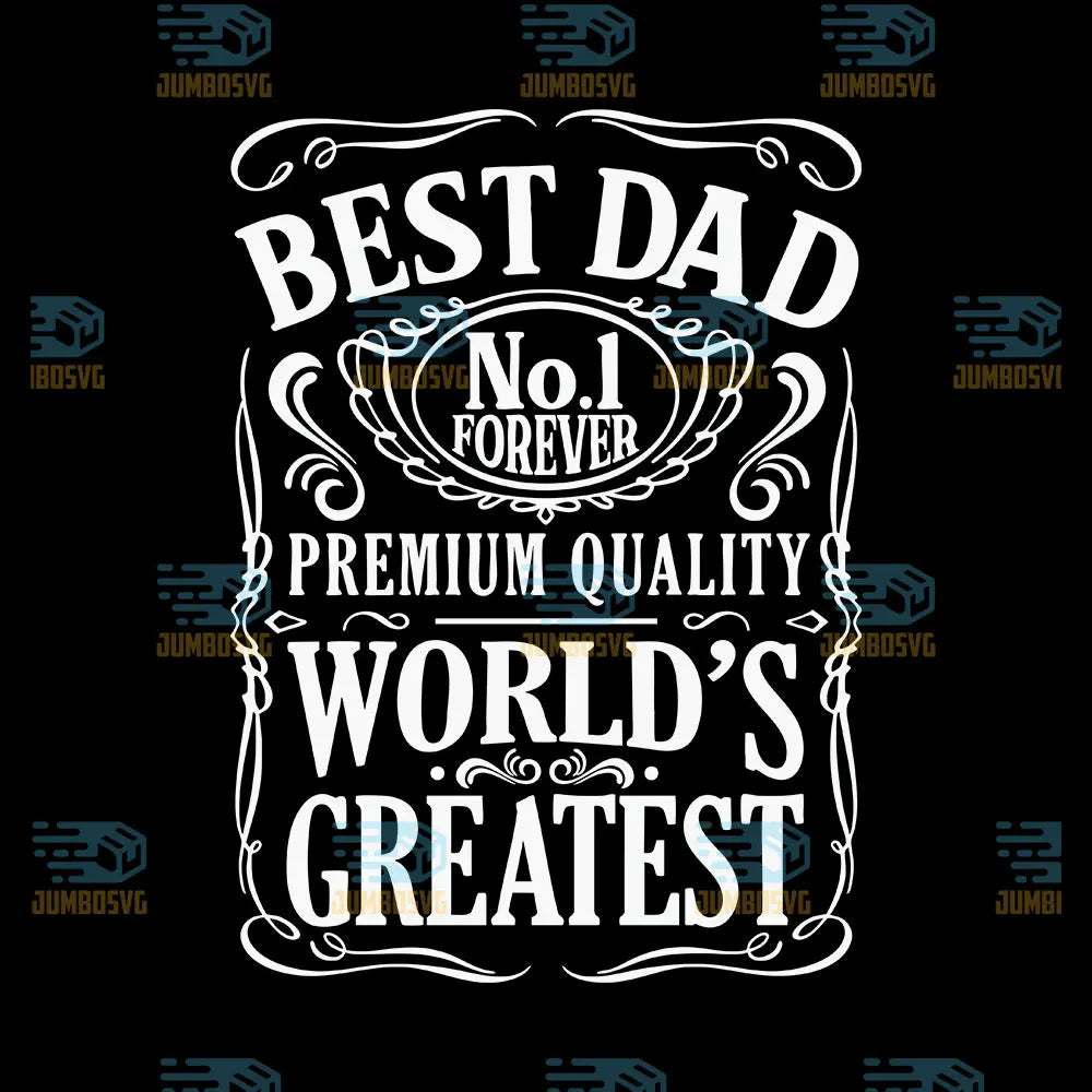 World's Greatest Best Dad Svg