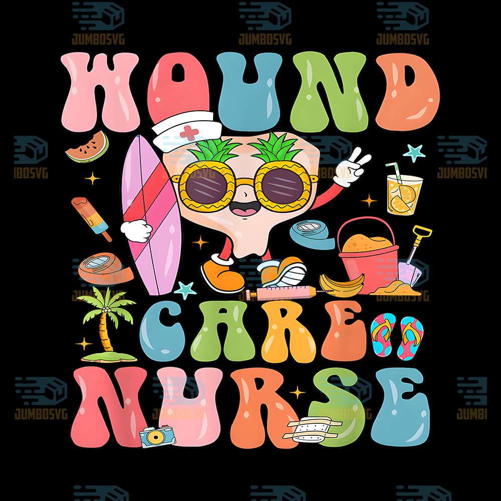 Wound-Care-Nurse-Summer-Vibes-Png