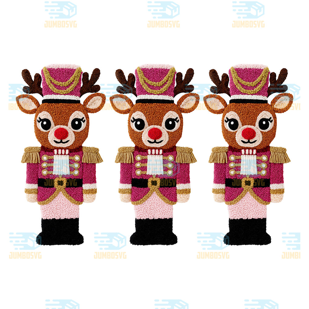 Yarn-Crochet-Nutcracker-Reindeer-Christmas-Png