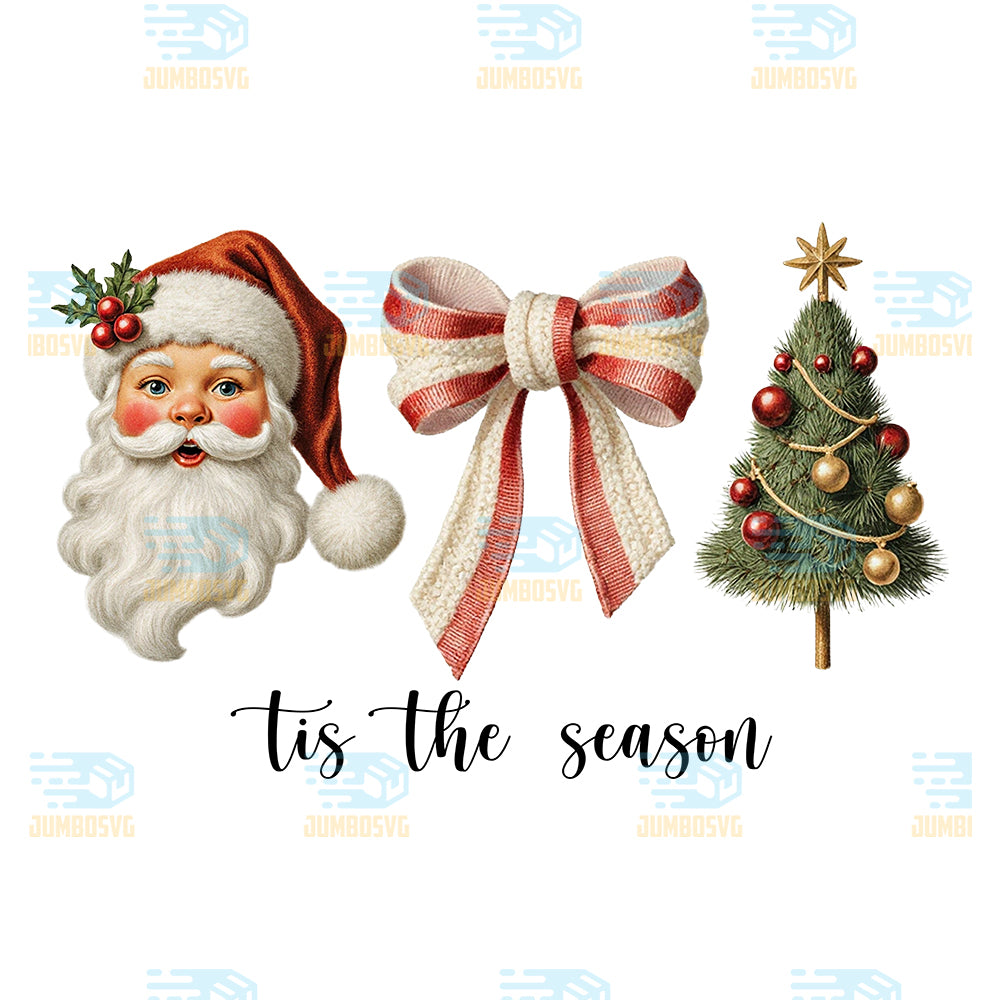 Yarn-Crochet-Tis-The-Season-Christmas-Png