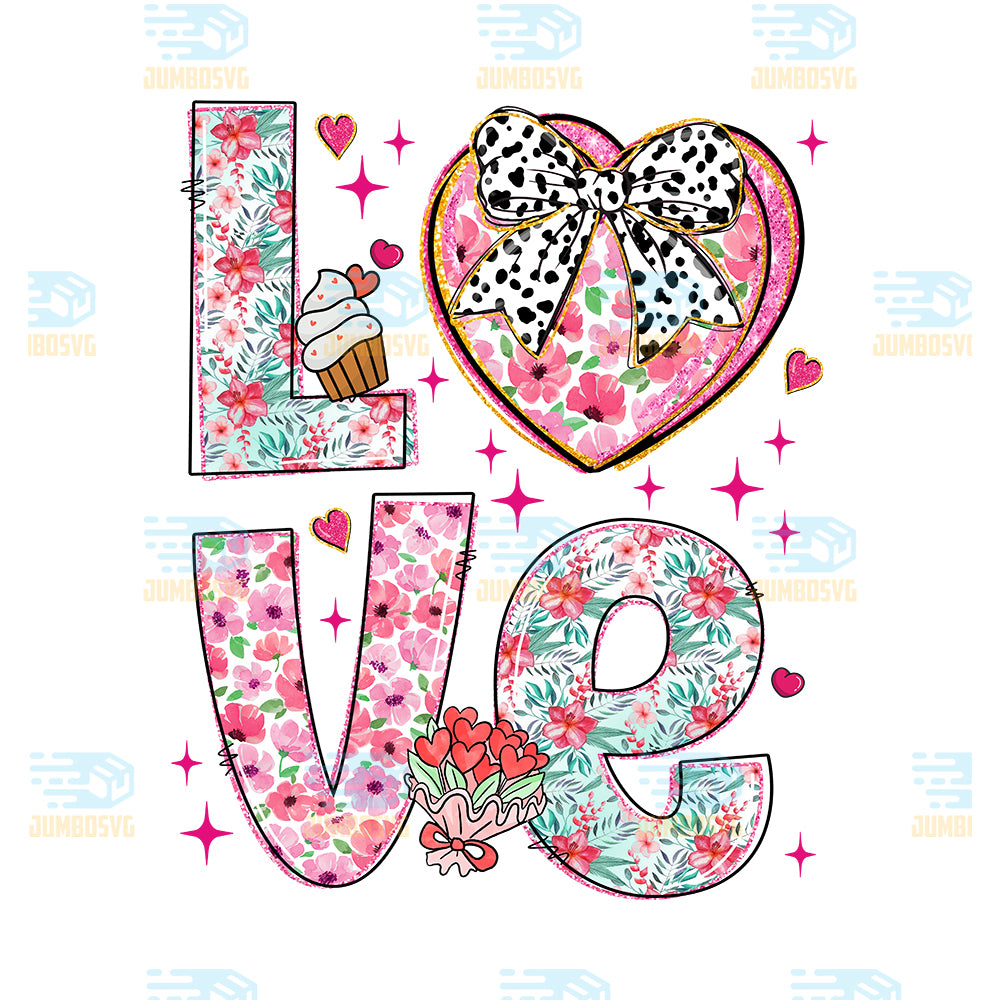 coquette-love-png-floral-love-valentine-png-pink-bow-heart-png-cute-cupcake-valentine-png
