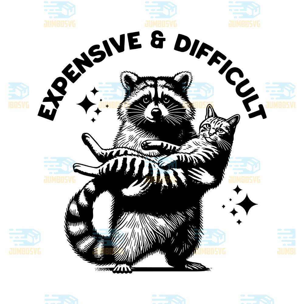 expensive-difficult-racoons-cat-svg