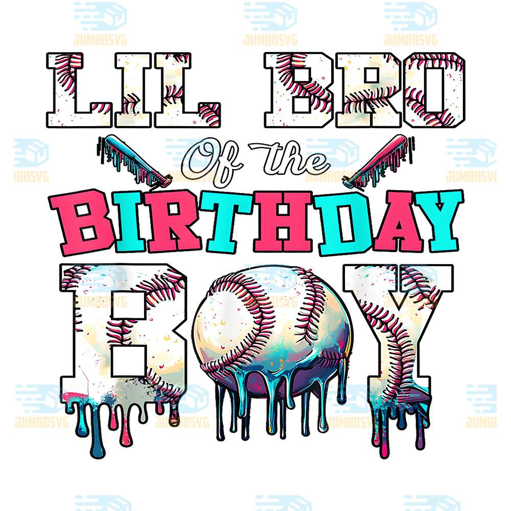 lil-bro-of-the-birthday-boy-baseball-ice-cream-drip-brother-png