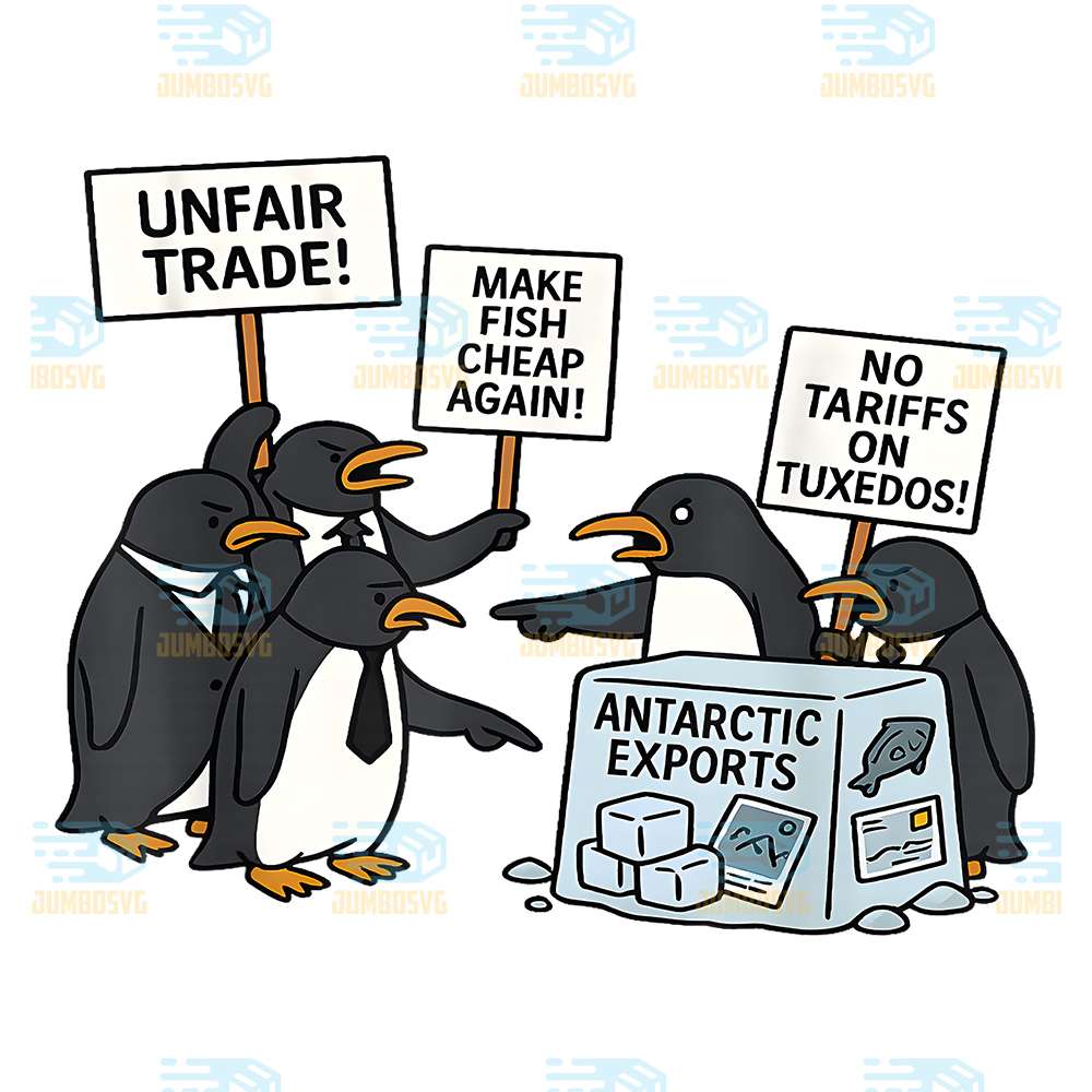 penguins-protest-against-tariffs-png