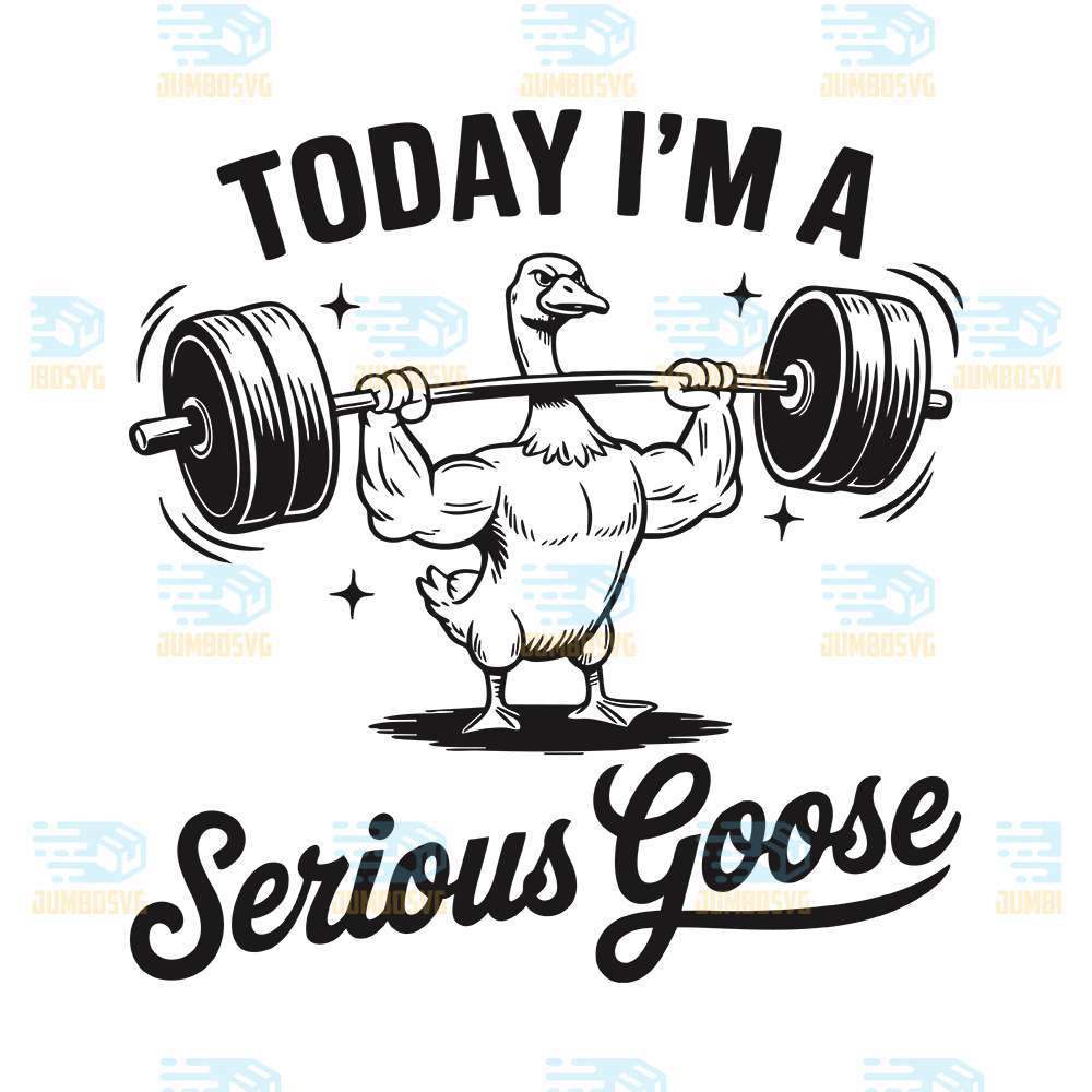 today-im-a-serious-goose-svg-1