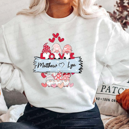 10 CUSTOM Valentine Cartoon Name Holder Png, Make your Own Name, Cartoon Valentine Name Design for Kids Png, Digital Download