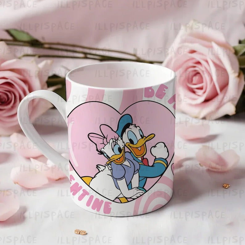 10+ Kiss Love Coffee Mug Bundle, Valentine Cartoon Couple 11oz Mug, Valentine Movie Cartoon Mug Bundle, Digital Download.1