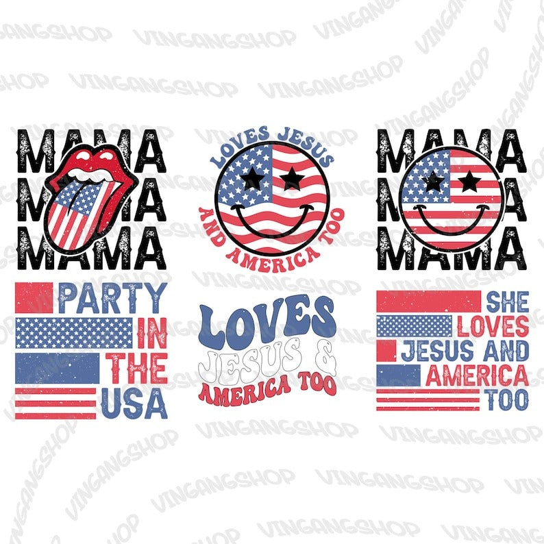 10+ Loves Jesus and America Too SVG Bundle, Party In The Usa Svg, God Bless America Svg, Independence Day Svg, Instant Download