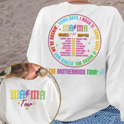 10+ The Motherhood Tour PNG Bundle, Some Days I Rock It PNG, Mama Lighting Bold Full Png Wrap, Gift For Mom Png, Digital Download