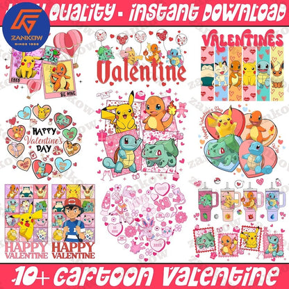 10+ Valentine Anime Cartoon Couple Xoxo Valentine Png Bundle, Happy Valentine’s Day Cartoon Png, Valentine Cartoon Png, Couple Gifts