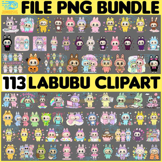 113-File-Labubu-Clipart-Bundle-Png